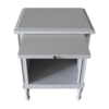 Gustavian Bedside Table with pullout tray